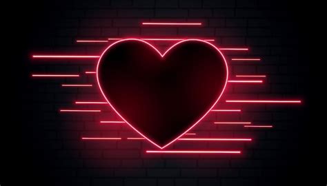 Neon Love Heart