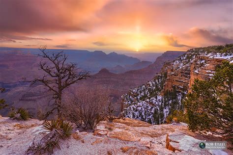 Grand Sunrise | South Rim of the Grand Canyon at sunrise. | Rob Etzel ...