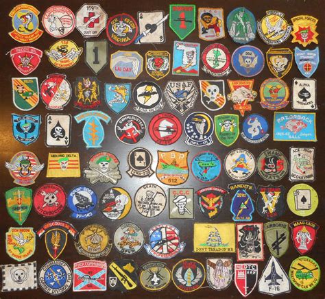 Rare Set of Vietnam War - US MILITARY PATCH / PATCHES