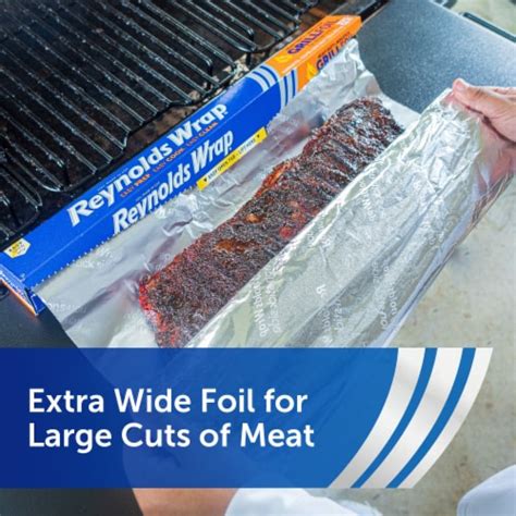 Reynolds Wrap® Grill Heavy Duty Non-Stick Aluminum Foil, 37.5 sq ft ...