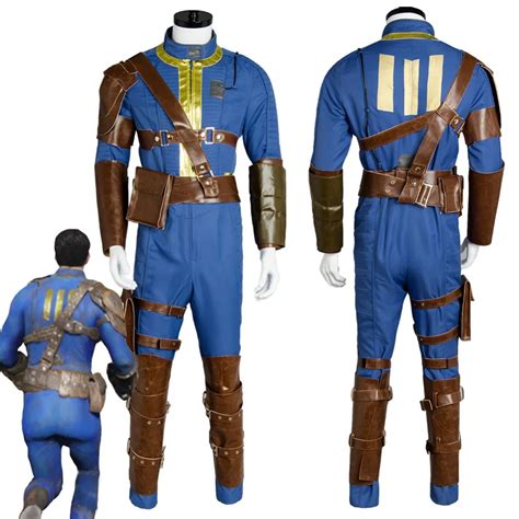 Fallout 4 Cosplay Costume Nate Vault #111 Cosplay Outfit Jumpsuit ...