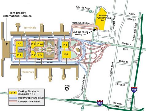 Diagram Of Lax Airport Terminal