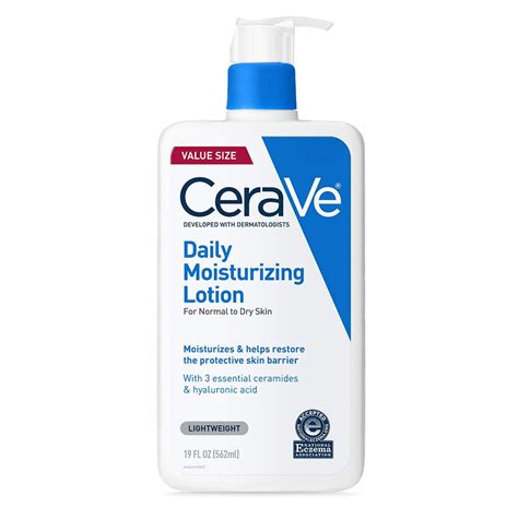 CeraVe Daily Moisturizing Lotion for Dry Skin | Body Lotion & Facial ...