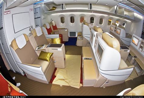 Air India Boeing 787 8 Dreamliner Business Class - Business Walls