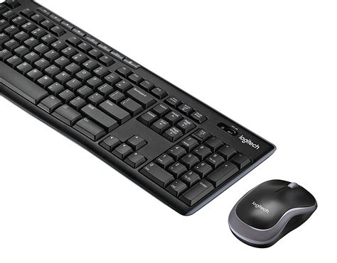 Logitech Wireless Combo MK270 920-004536 Black 8 Function Keys USB 2.0 ...