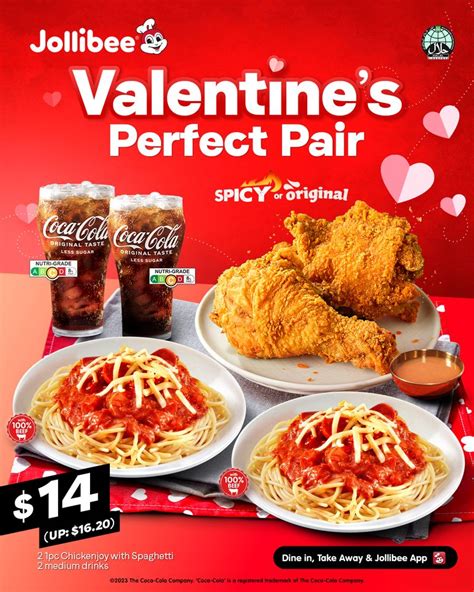 Now till 28 Feb 2023: Jollibee Valentine's Perfect Pair Deal - SG ...