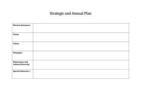 32 Great Strategic Plan Templates to Grow your Business