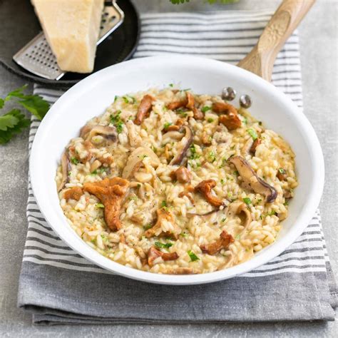 Wild Mushroom Risotto - The Petite Cook dinner™ - in2.wales