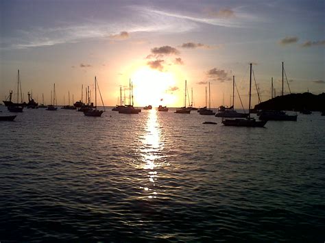 Sunset in Bequia