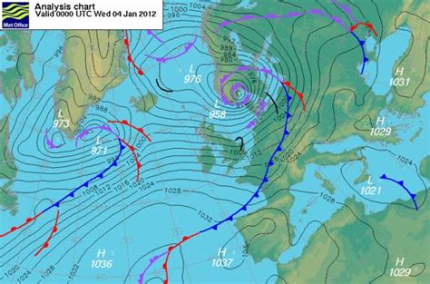 2. Weather: anticyclones and depressions | UK Environmental Change Network