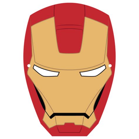 Ironman Mask Template | Free Printable Papercraft Templates