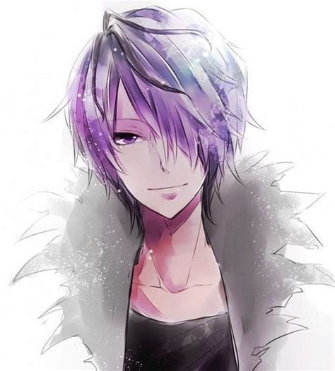 Anime guy purple hair #gentle | Awesome anime, Manga anime, Anime guys