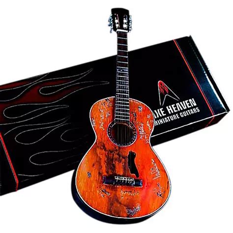 Axe Heaven Willie Nelson Signature Trigger Acoustic Miniature Guitar ...