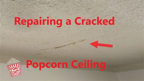 Fixing the Flip: Repairing a Cracked Ceiling #diyfix - YouTube