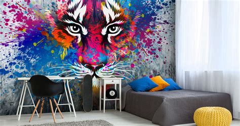 Graffiti Wallpaper for your Teenager’s Bedroom | Wallsauce US