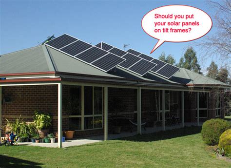 Solar Panel Tilt Frames: Are they worth it? - Solar Quotes Blog