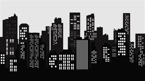 City Silhouette Vector Art, Icons, and Graphics for Free Download