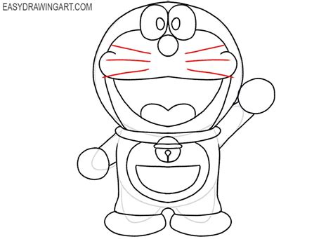 How to Draw Doraemon - Easy Drawing Art