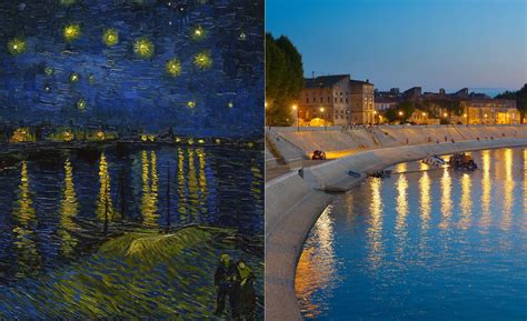 15 Real Locations That Inspired Iconic Paintings | Noite estrelada van ...