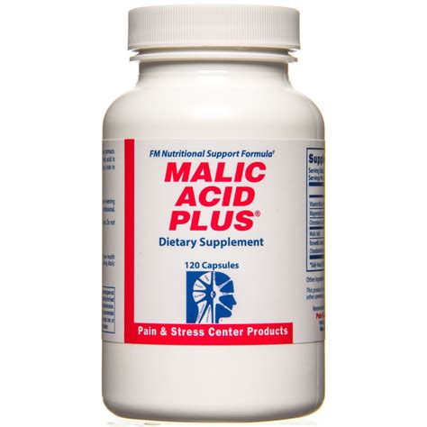 Pain & Stress Center - Malic Acid Plus - Azure Standard