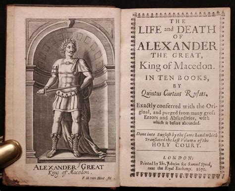 Life & Death of Alexander the Great, 1670