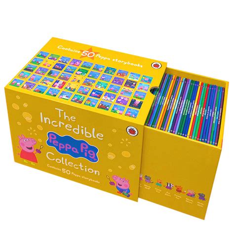 The Incredible Peppa Pig Collection 50 Paperbacks Books Box Set , By L ...