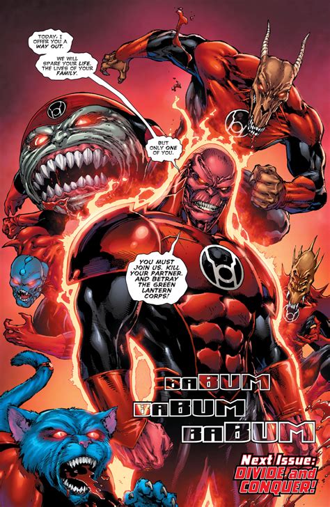 Red Lantern Corps Members