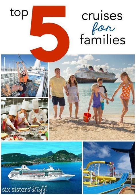 The Top 5 Cruise Lines and Destinations for Families | Cruise kids, Kid ...