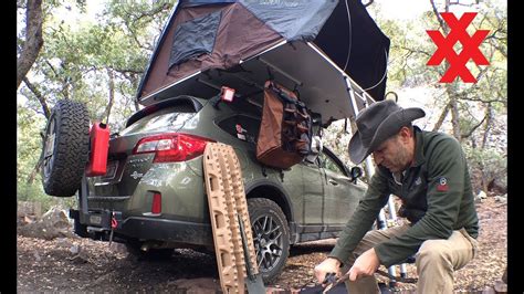 Subaru Outback Roof Tent Weight Limit