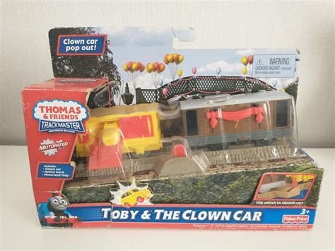 Thomas tåg Trackmaster Toby & the Clown Car mot.. | Köp på Tradera ...