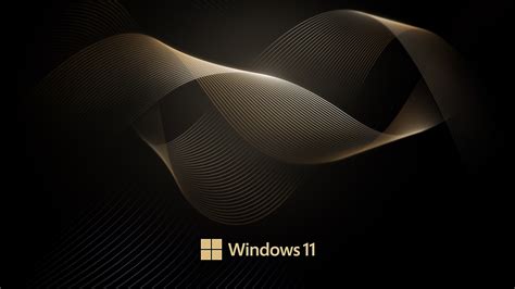 🔥 Free Download Abstract Black And Gold Wave Background For Windows ...