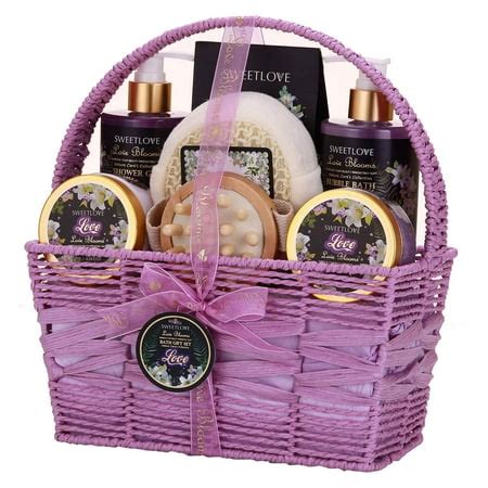 Spa Gift Basket for Women, Bath and Body Gift Set for her, Luxury 8 ...