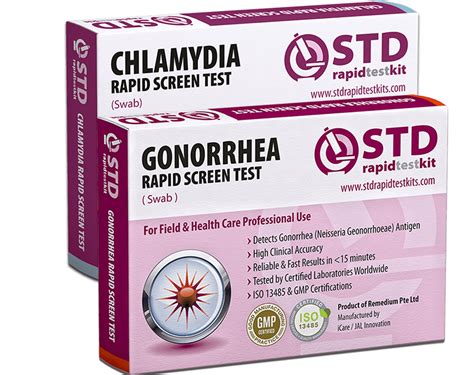 Chlamydia + Gonorrhea Home Test Kit