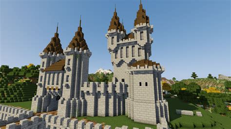 How To Build A Castle Minecraft Tutorial | Medieval Castle Part 3 ...