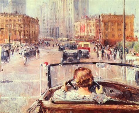 10 impressionist paintings showing Soviet life through rose-tinted ...