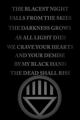 The 25+ best Black lantern oath ideas on Pinterest | Lantern corps ...