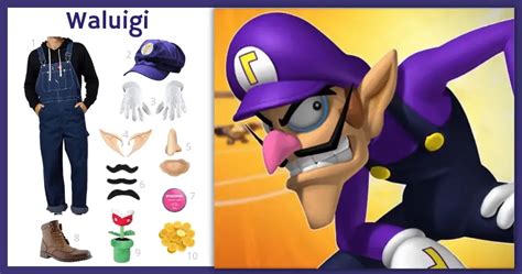 DIY Waluigi Costume Ideas 2024 | Cosplay And Halloween Ideas