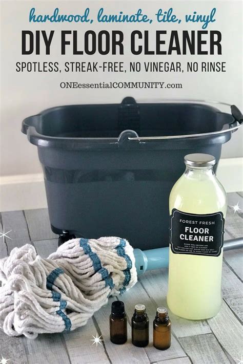 Forest Fresh Floor Cleaner | Homemade floor cleaners, Essential oil ...