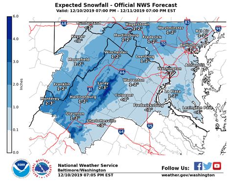 MD Weather: Winter Weather Advisory Issued For Parts Of Maryland ...