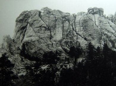 Mount Rushmore Before Carving : pics