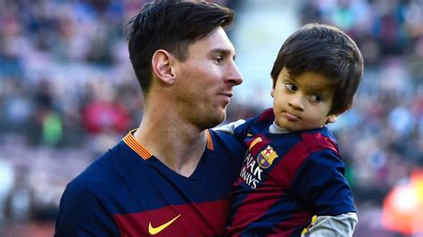 Barcelona Star Lionel Messi Reveals Son Thiago Doesn't Like Football ...