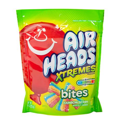 Airheads Xtreme Bites 9 oz Pouch | Nassau Candy