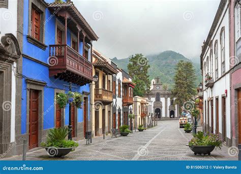 Teror, Gran Canaria, Canary Islands, Spain Stock Photo - Image of cloud ...