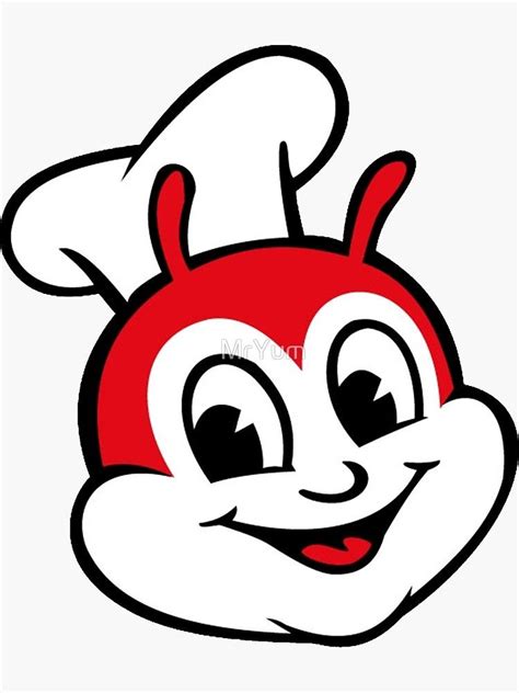 "Classic Jollibee fast food logo" Sticker by MrYum , #ad, #fast, # ...