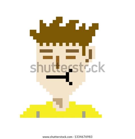 Pixel Art Man Stock Vector (Royalty Free) 1334676983 | Shutterstock