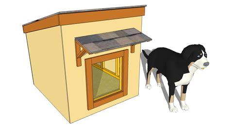 Simple Dog House Plans | MyOutdoorPlans | Free Woodworking Plans and ...