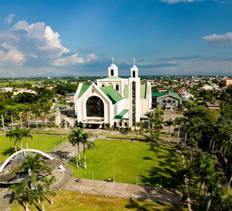 Aerial View of the Penafrancia Minor Basilica, Bicol Region of the ...