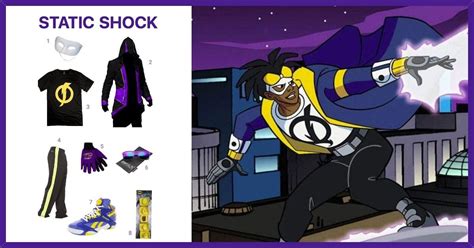 Dress Like Static Shock – Teen Titans Costume | Halloween and Cosplay ...