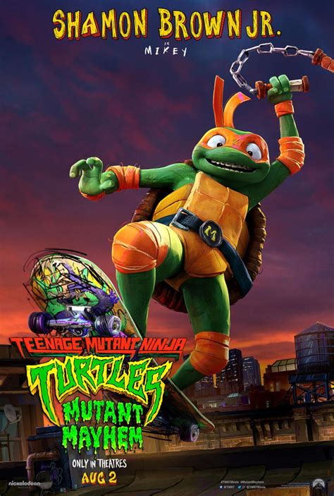 ‘Teenage Mutant Ninja Turtles: Mutant Mayhem’ Character Posters | Hypebeast