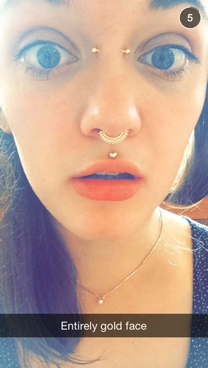 philtrum piercing on Tumblr